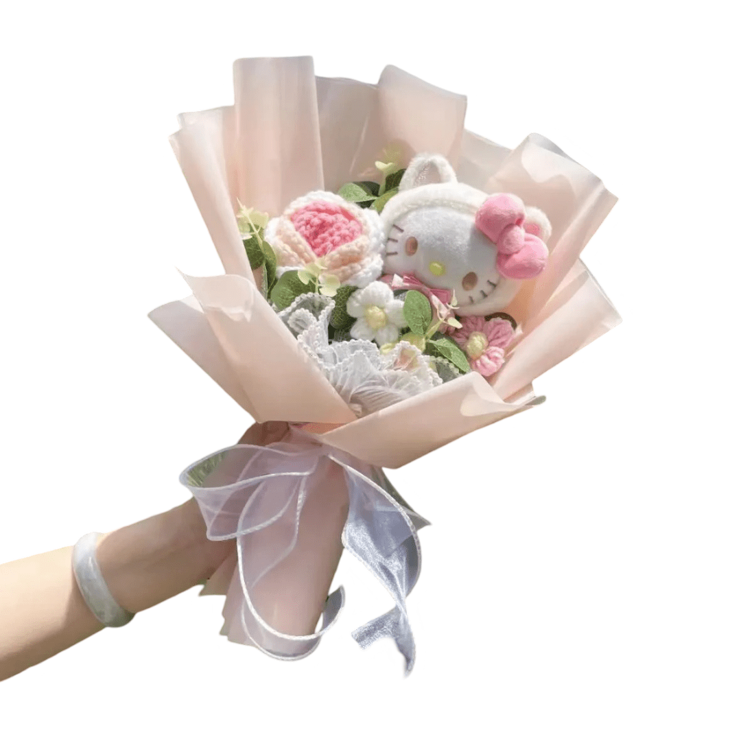 Sanrio Anime Hello Kitty Plush Toy Bouquet Sanrio Anime Hello Kitty Plush Toy Bouquet