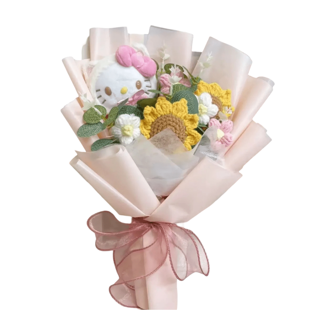 Anime Sanrio Hello Kitty Plush Toy Bouquet Anime Sanrio Hello Kitty Plush Toy Bouquet