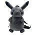Pokemon Black Pikachu Adjustable Strap Plush Backpack