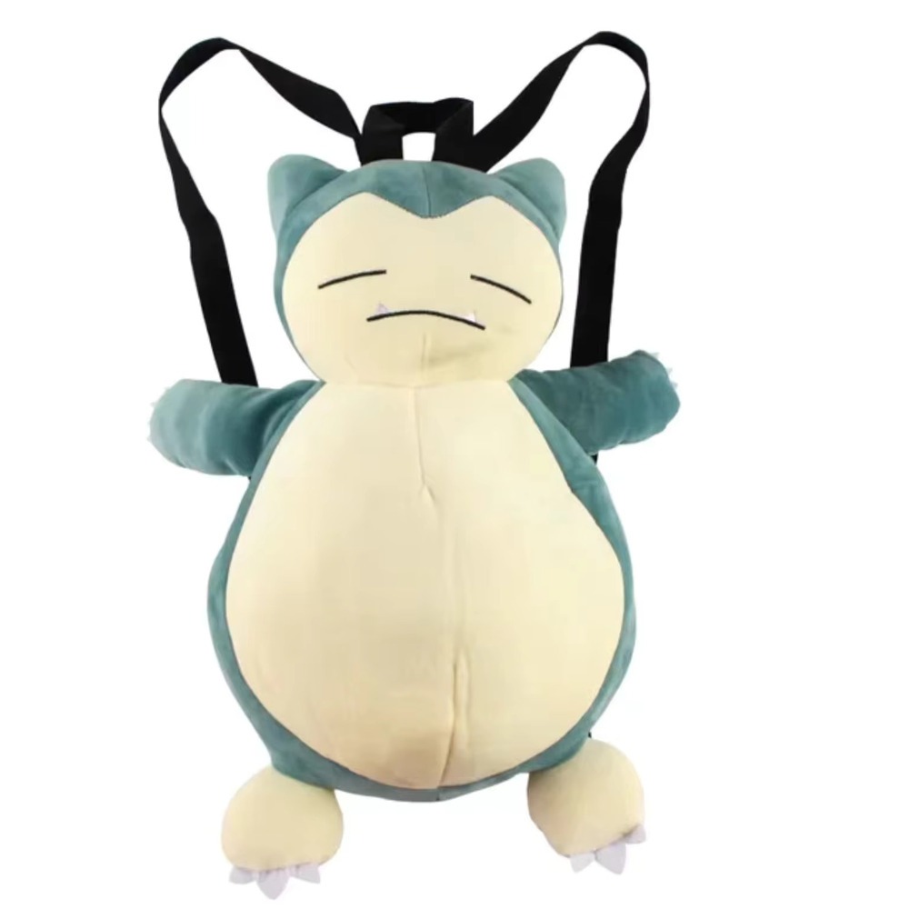 Pokemon Snorlax Adjustable Strap Plush Backpack Pokemon Snorlax Adjustable Strap Plush Backpack