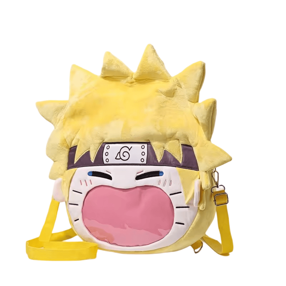 Anime Naruto Uzumaki Plush Backpack Anime Naruto Uzumaki Plush Backpack