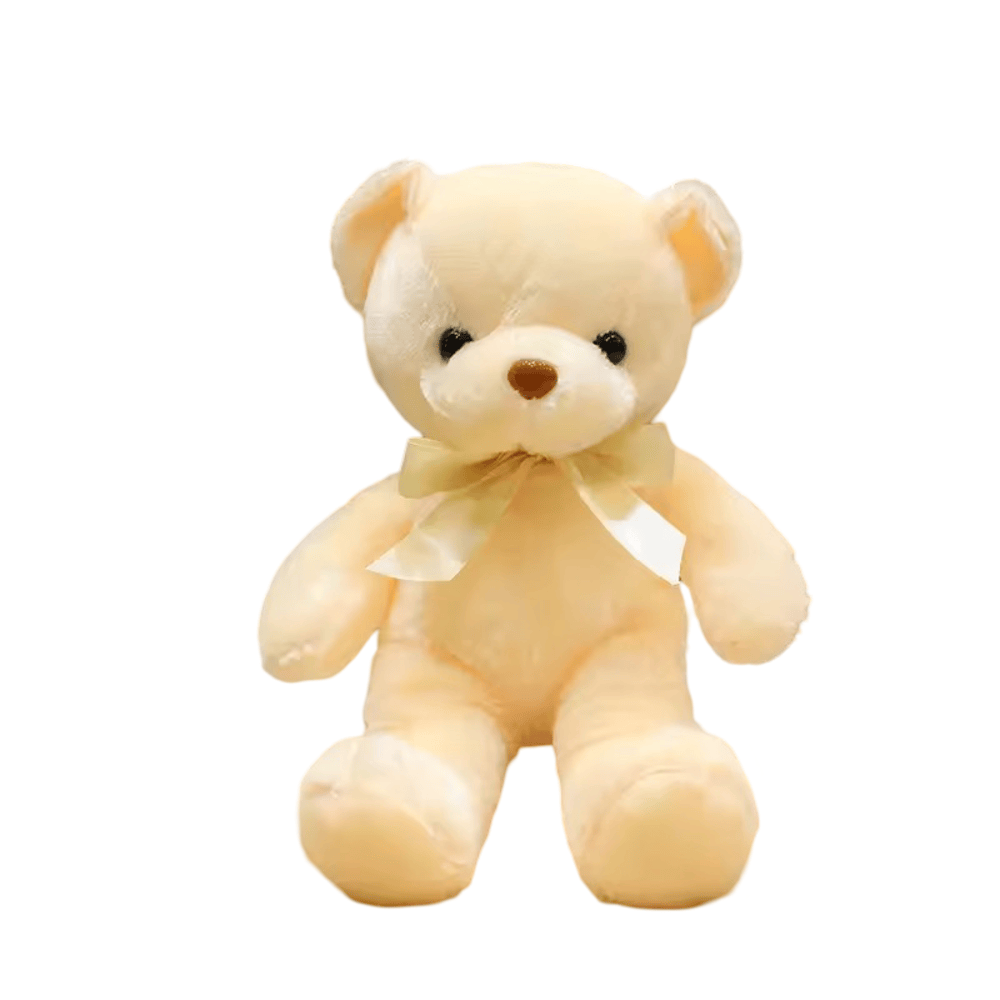 Cartoon White Teddy Bear Plush Soft Stuffed Toy Cartoon White Teddy Bear Plush Soft Stuffed Toy