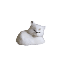 Animal White Fox Soft Stuffed Plush Toy