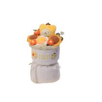 30cm Anime Sanrio Pompompurin Stuffed Plush Bouquet