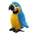 Hyacinth Macaw Parrot Plush Toy