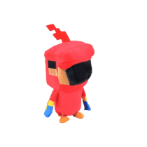 Anime Minecraft Parrot Plush Toy