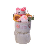 30cm Anime Sanrio Hello Kitty Stuffed Plush Bouquet