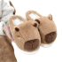 Animal Capybara Soft Plush Slippers