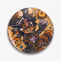 Anime Identity V Mr. Mole Brooch