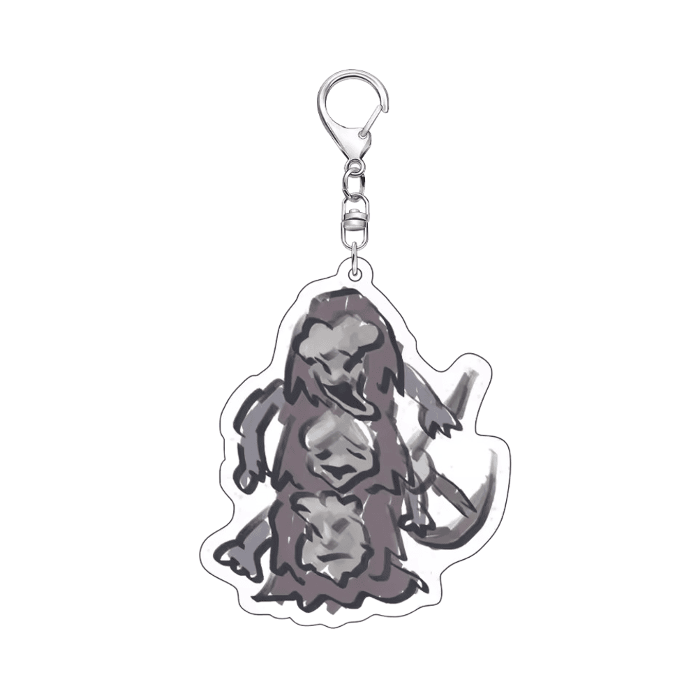 Anime Identity V Broken Wheel Keychain Anime Identity V Broken Wheel Keychain