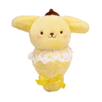 25cm Cartoon Sanrio Pompompurin Plush Toy Bouquet
