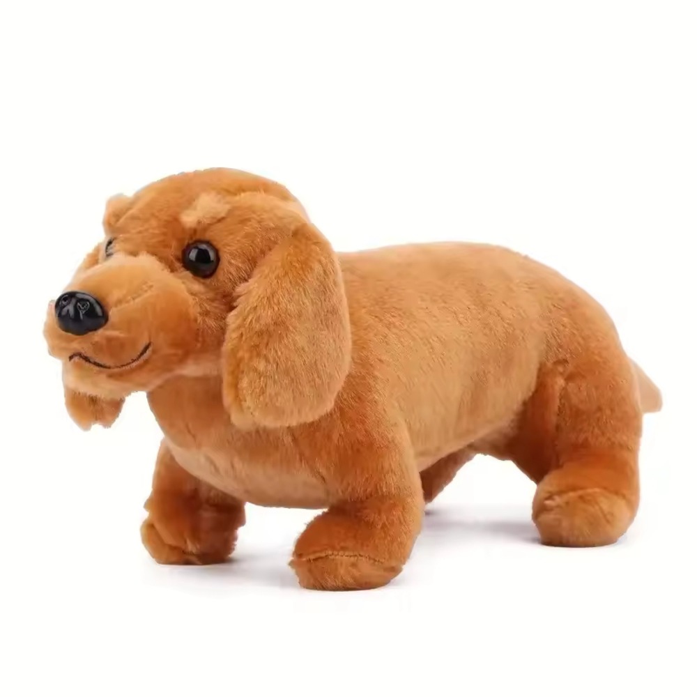 Brown Dachshund Dog Stuffed Plush Toy Brown Dachshund Dog Stuffed Plush Toy