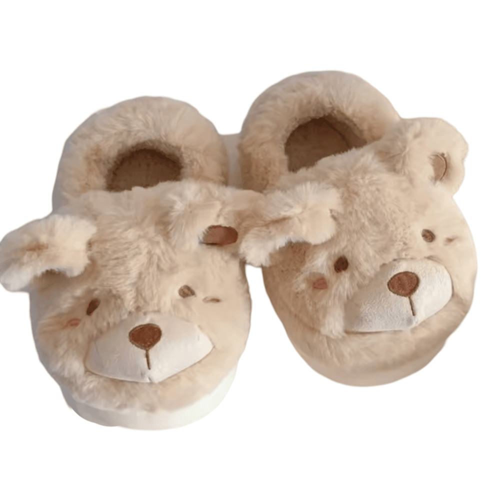 Bear Winter Plush Slippers Bear Winter Plush Slippers