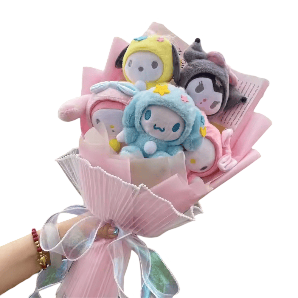 Sanrio Characters Plush Toy Bouquet Sanrio Characters Plush Toy Bouquet