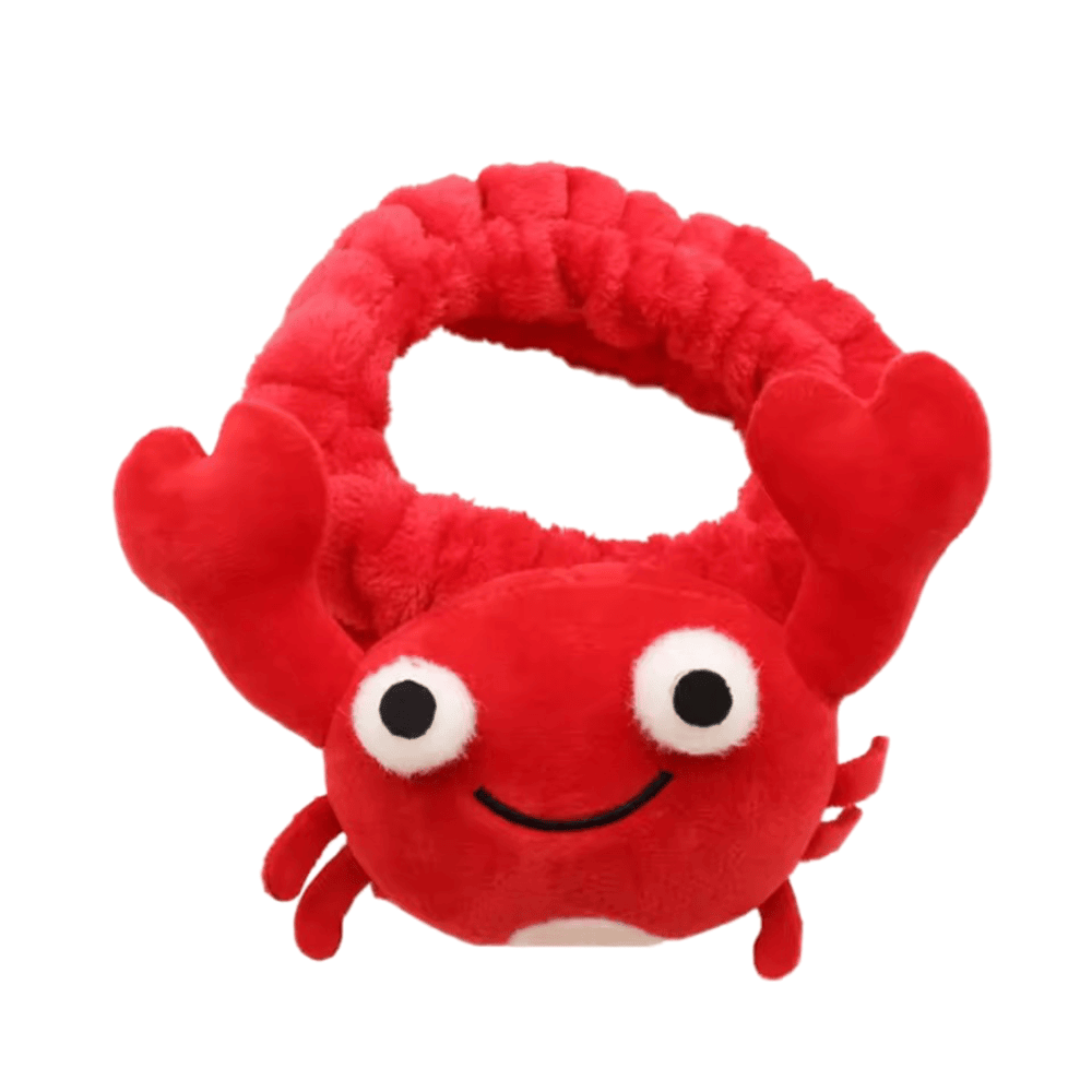 Crab Hair Band Plush Stuffed Toy