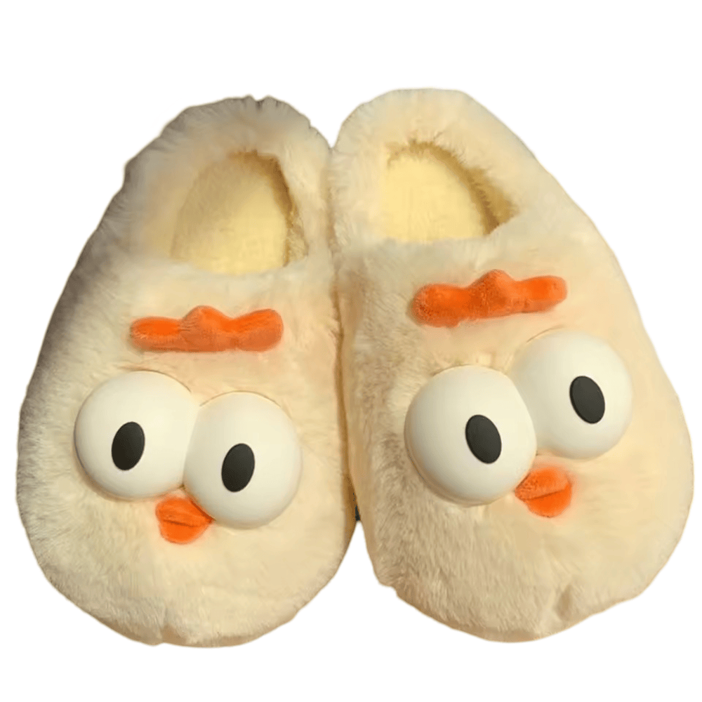 Chicken Winter Plush Slippers Chicken Winter Plush Slippers
