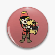 Anime Identity V Postman And Wick Brooch