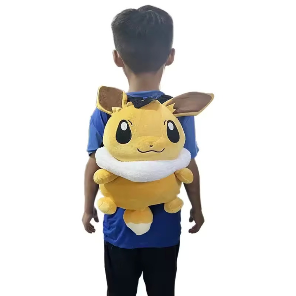 Pokemon Eevee Adjustable Strap Plush Backpack Pokemon Eevee Adjustable Strap Plush Backpack
