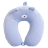 Cartoon Sky Blue Bear U-Shaped Pillow
