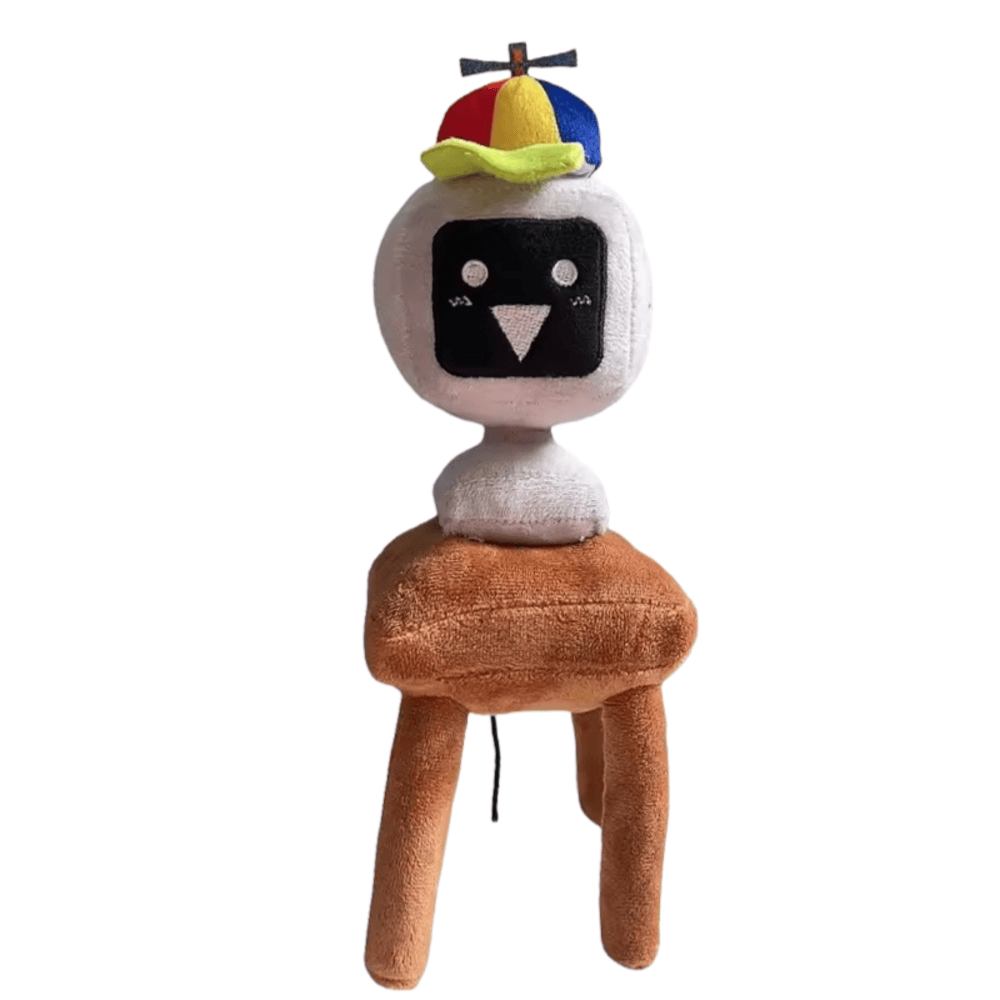 Anime Sprunki Mr.Fun Computer Plush Toy Anime Sprunki Mr.Fun Computer Plush Toy