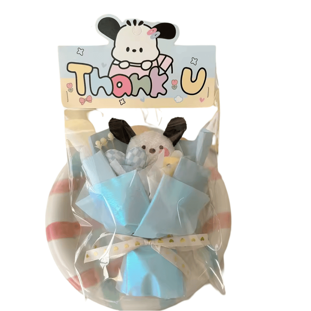 Cartoon Sanrio Pochacco Plush Toy Bouquet Cartoon Sanrio Pochacco Plush Toy Bouquet