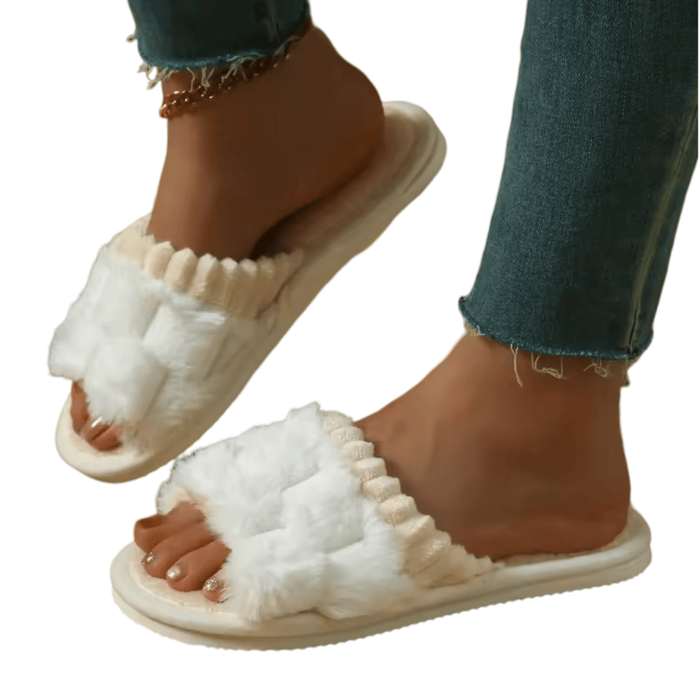 Winter Plush Slippers For Women