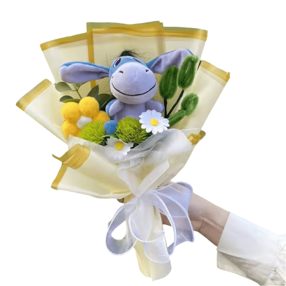 Cartoon Eeyore Plush Toy Bouquet Cartoon Eeyore Plush Toy Bouquet