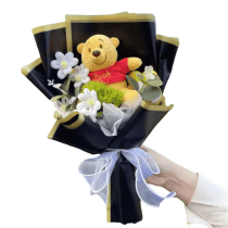 Cartoon Winnie The Pooh Plush Toy Bouquet