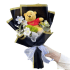 Cartoon Winnie The Pooh Plush Toy Bouquet