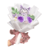 Sanrio Kuromi Plush Toy With Flowers Bouquet