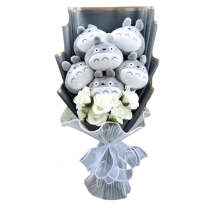 Cartoon My Neighbor Totoro Plush Toy Bouquet