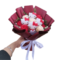Hello Kitty Stuffed Plush Toy Bouquet