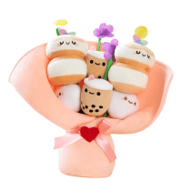 Boba Bubble Flower Plush Toy Bouquet