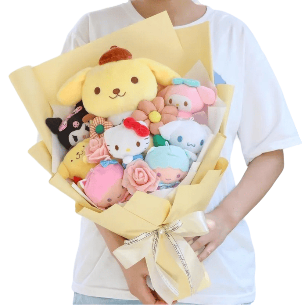 Sanrio Characters Soft Stuffed Plush Bouquet Sanrio Characters Soft Stuffed Plush Bouquet