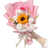 Hello Kitty Plush Toy With Sunflower Bouquet