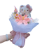 Hello Kitty Plush Toy Bouquet With Flowers