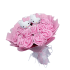 Cartoon Hello Kitty Plush With Rose Bouquet