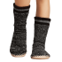 Black Warm Plush Slippers Socks