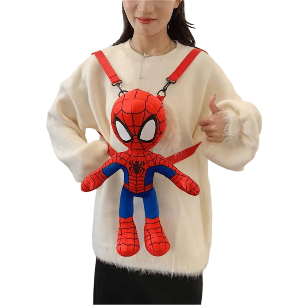 Spiderman Adjustable Strap Plush Backpack Spiderman Adjustable Strap Plush Backpack