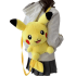 Pokemon Pikachu Adjustable Strap Plush Backpack