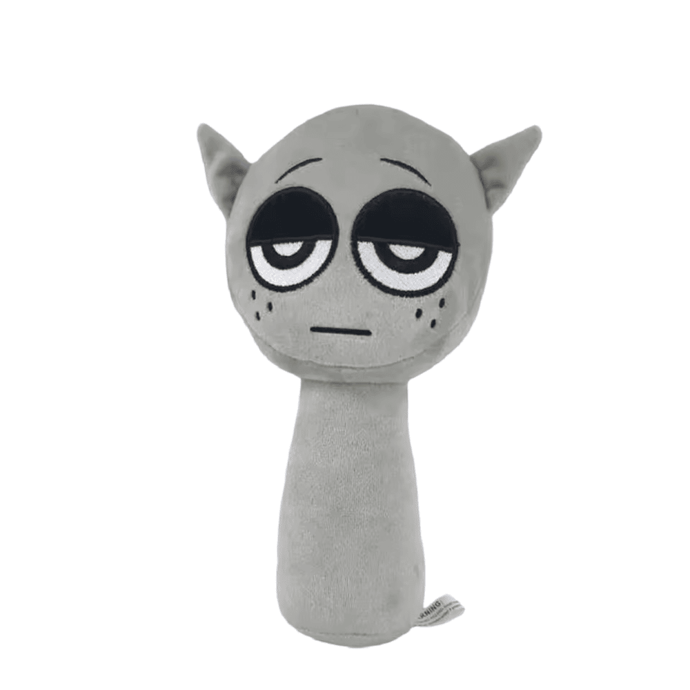 Game Sprunki Incredibox Gray Soft Plush Toy Game Sprunki Incredibox Gray Soft Plush Toy