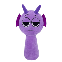 Game Sprunki Incredibox Durple Soft Plush Toy