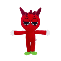 Game Sprunki Incredibox Raddy Plush Toy