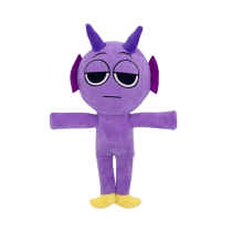Game Sprunki Incredibox Durple Plush Toy