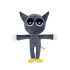 Game Sprunki Incredibox Gray Plush Toy