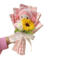 35cm My Melody Plush Flower Bouquet
