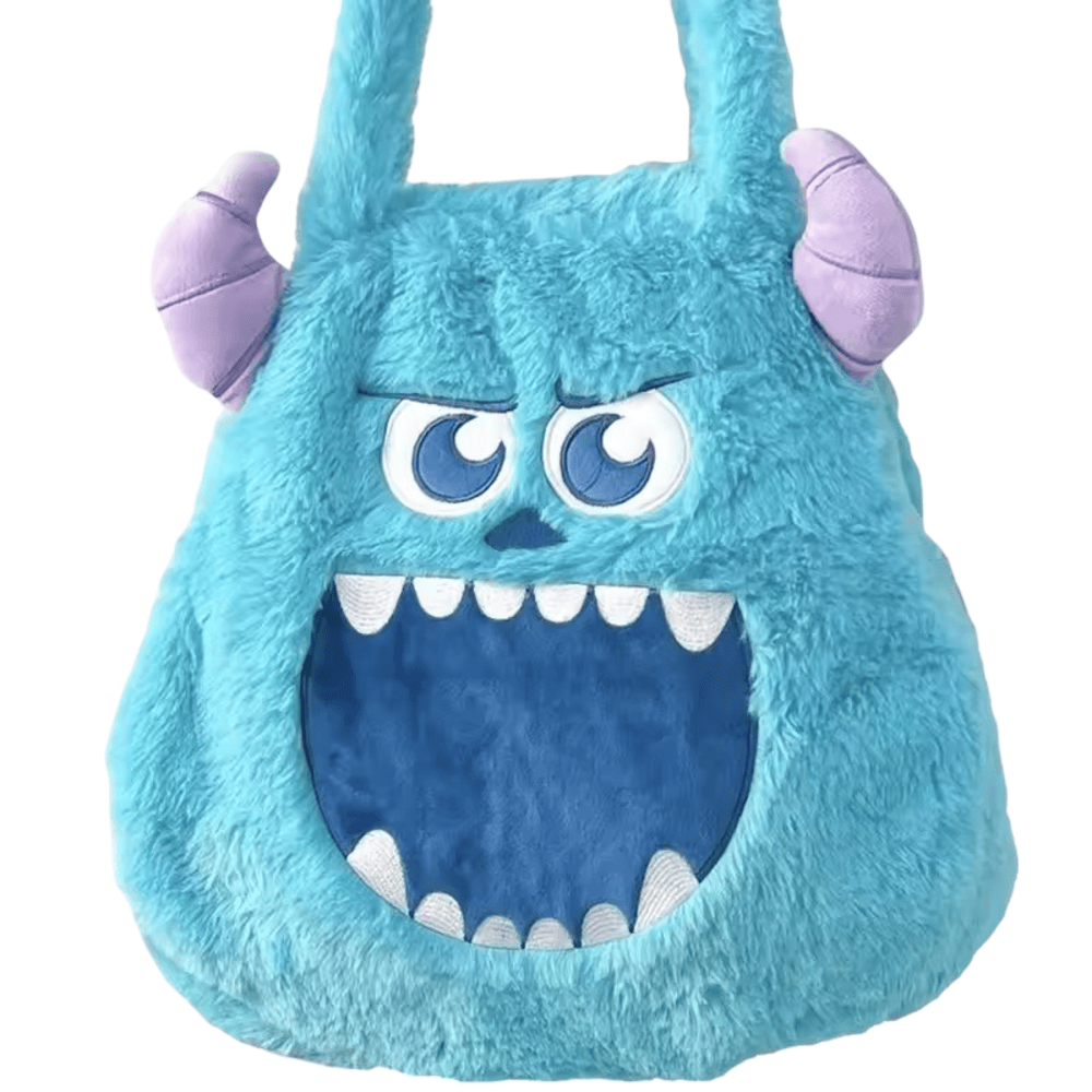 Disney Sulley Monster Plush Shoulder Bag Disney Sulley Monster Plush Shoulder Bag