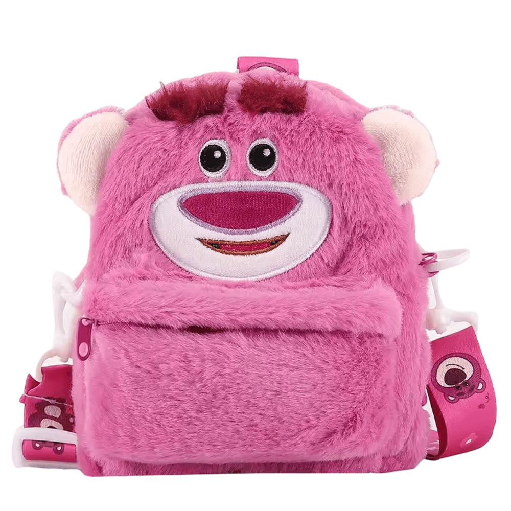 Disney Toy Story Lotso Bear Plush Crossbody Bag Disney Toy Story Lotso Bear Plush Crossbody Bag