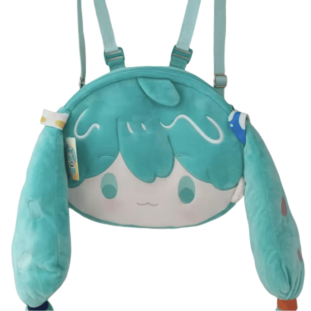 Cartoon Hatsune Miku Plush Shoulder Bag Cartoon Hatsune Miku Plush Shoulder Bag