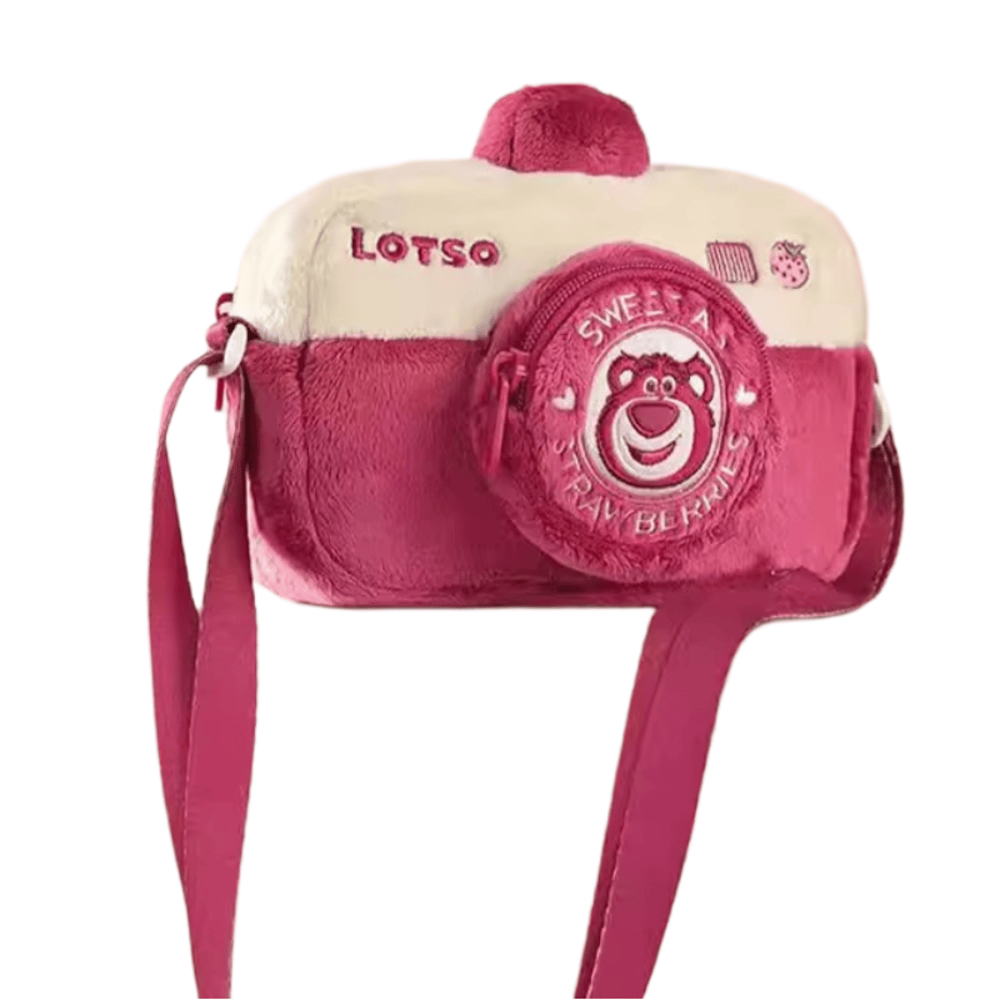 Disney Lotso Plush Camera Bag Disney Lotso Plush Camera Bag